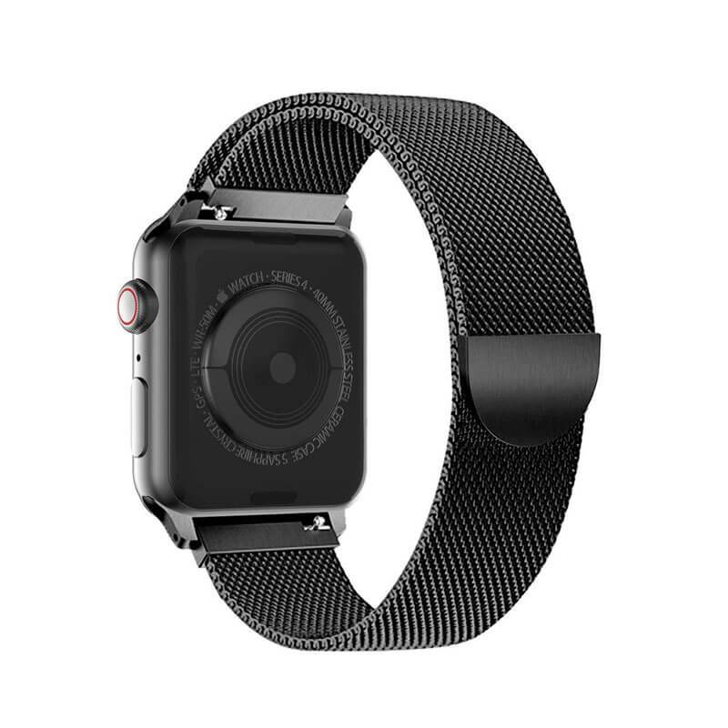 Tali Bulat Logam Magnetik Keluli Tahan Karat Apple Watch yang Berkenaan - Aolon