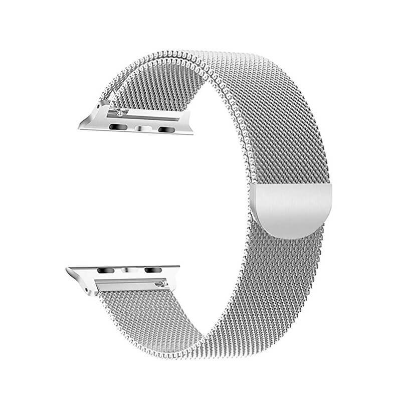 Tali Bulat Logam Magnetik Keluli Tahan Karat Apple Watch yang Berkenaan - Aolon